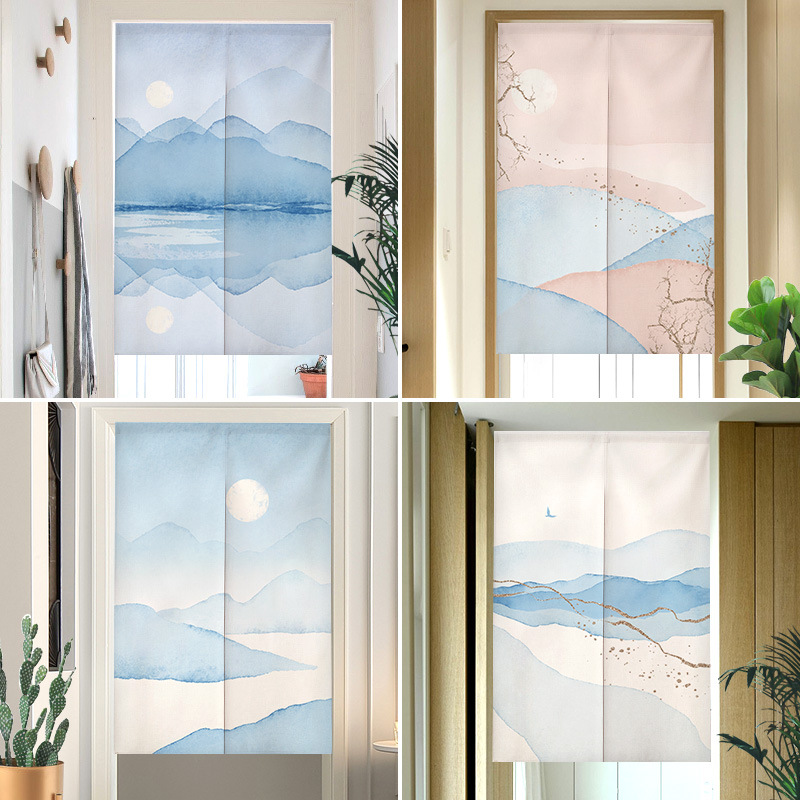 Home Office Room Inspiration - VIKAMA Cortina de Meia Porta com
