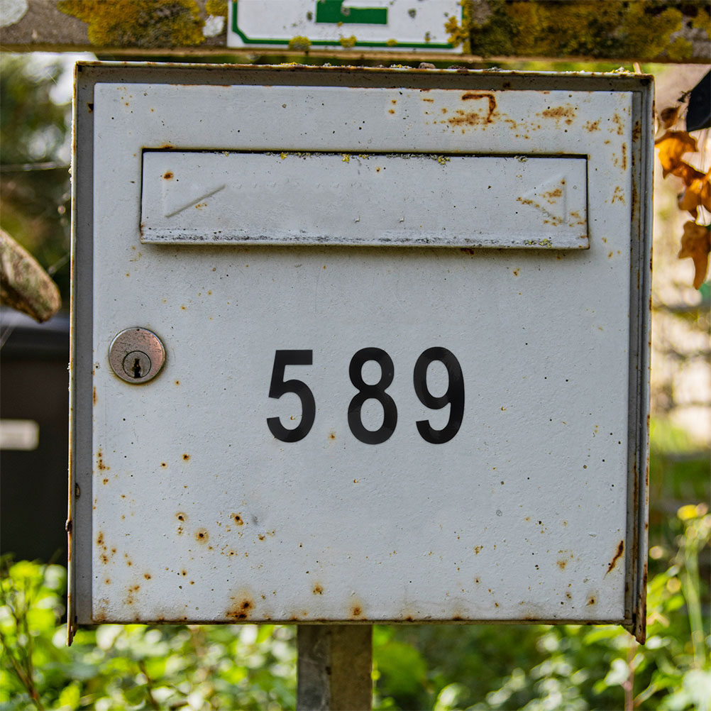 Address Home Office - Adesivos de número de endereço autoadesivos,