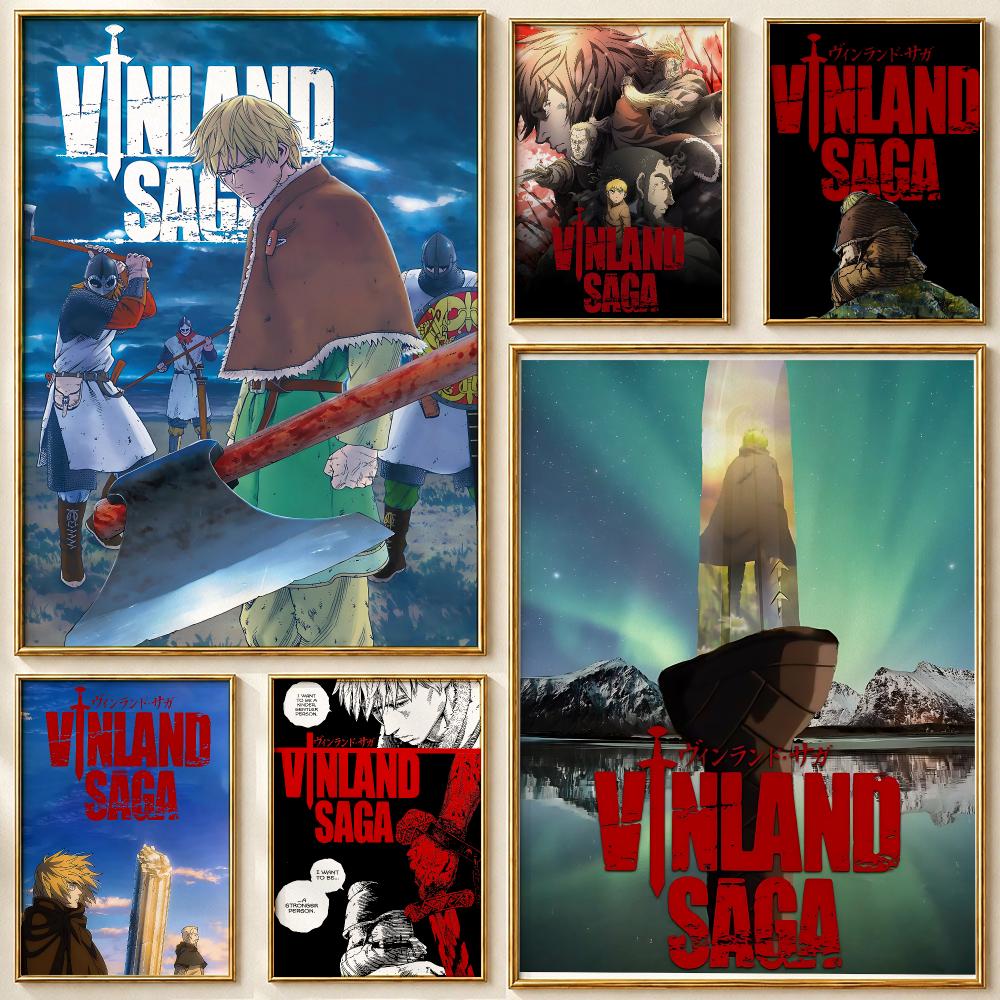 Home Office Wallpaper - Pôster V-Vinland S-Saga, impressão HD, arte
