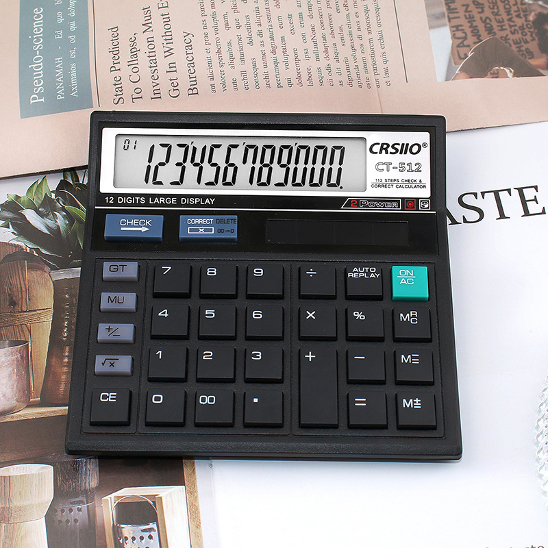 Home Office Tax - Calculadora com display LCD de 12