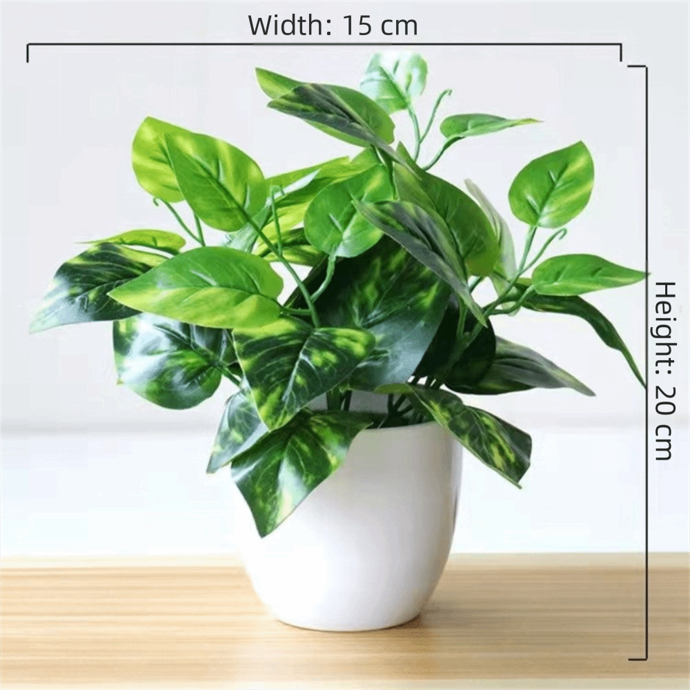 Plant Desk Mini - Mini Flores Artificiais em Vaso, Decoração