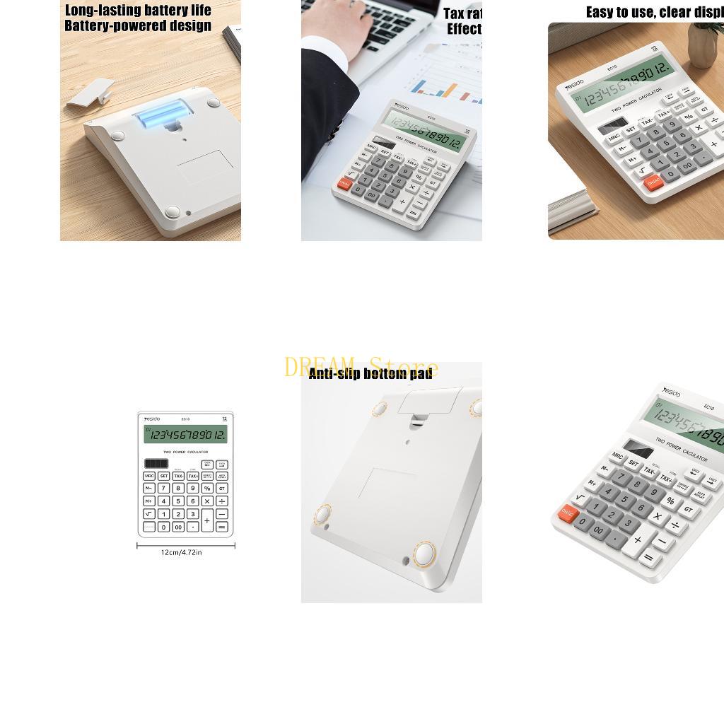 Home Office Tax - Calculadora 12 dígitos com tela LCD
