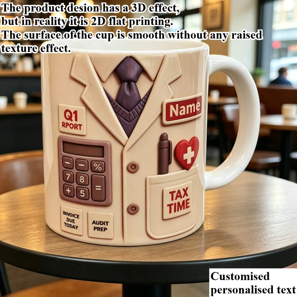 Home Office Tax - Caneca de Cerâmica Personalizada de 11oz