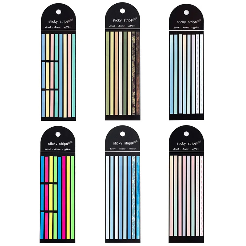 Sticky Note Dispenser - 160 Folhas de Notas Adesivas Transparentes,