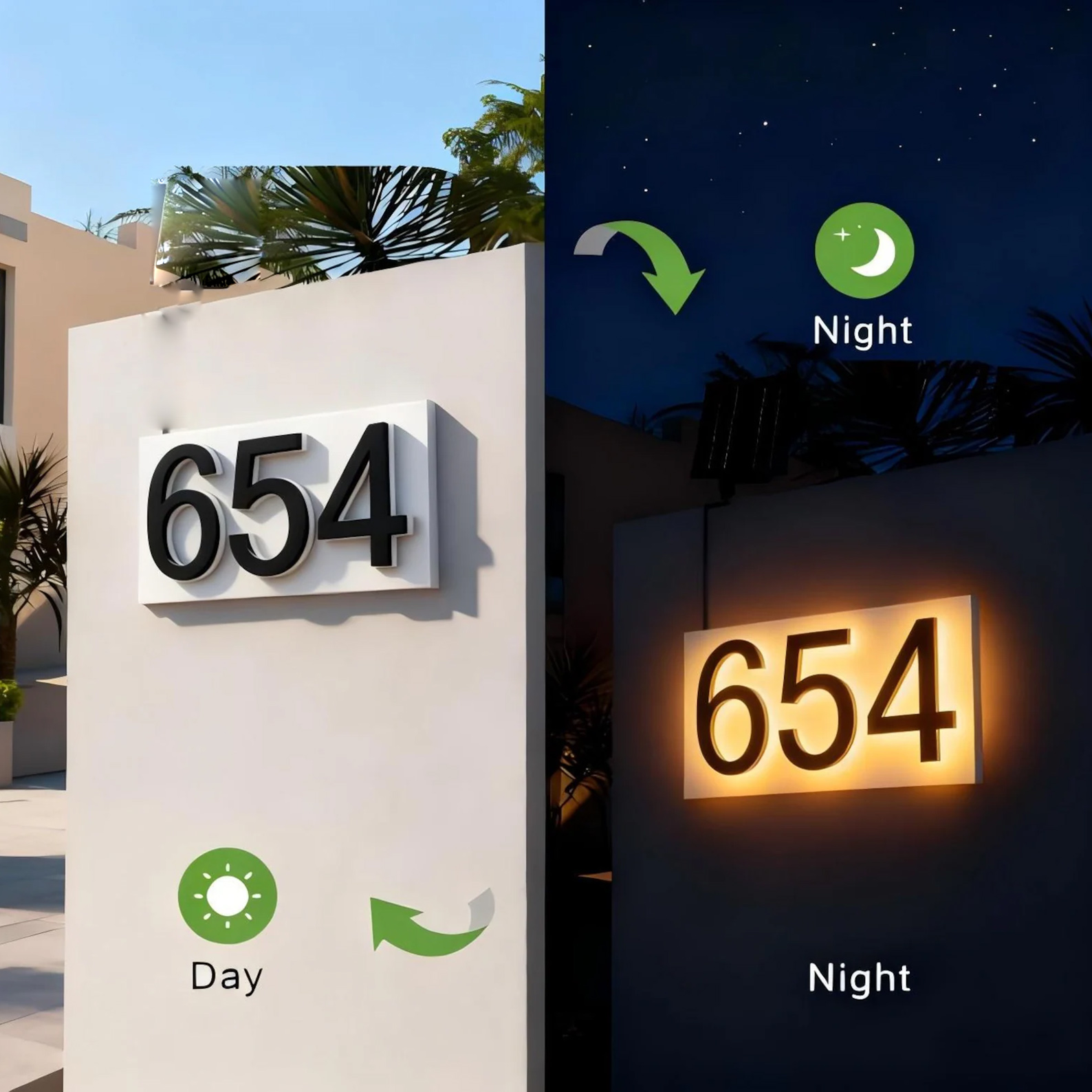Números de Casa Modernos em Me - Address Home Office avaliação e preço