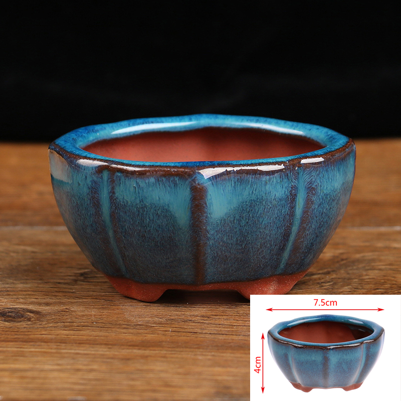 1 pçs bonsai mini vaso de cerâ - Plant Desk Mini avaliação e preço