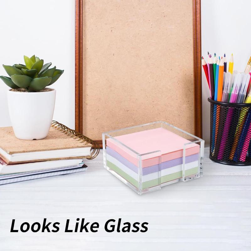 Suporte transparente para bloc - Sticky Note Dispenser avaliação e preço