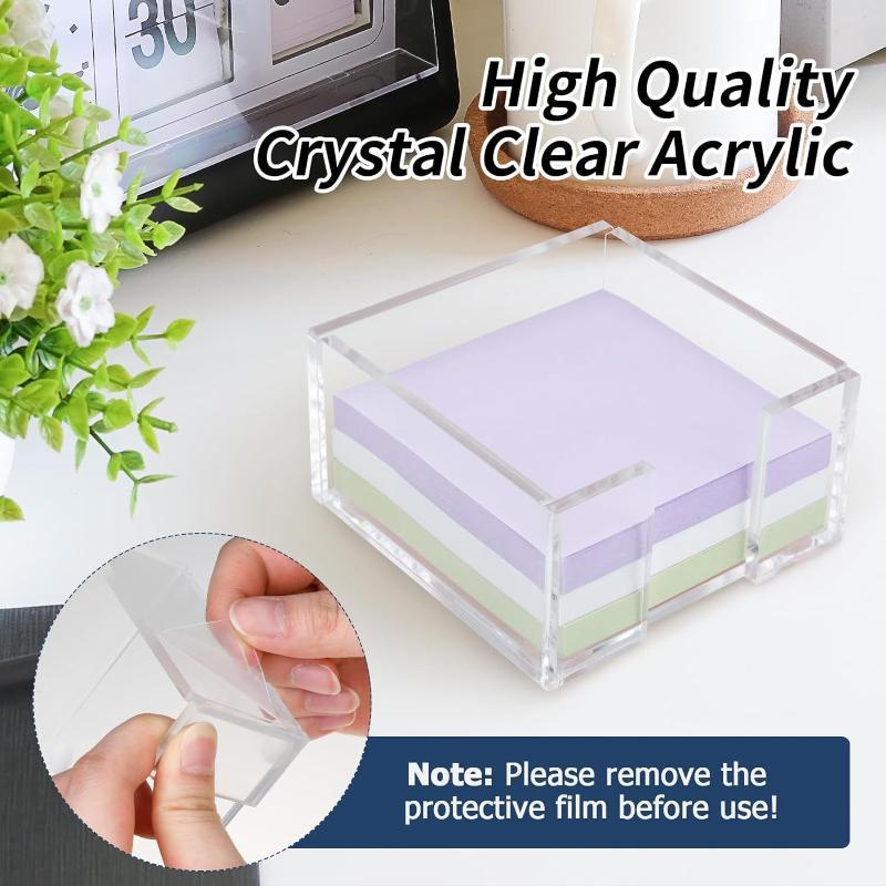 Suporte transparente para bloc - Sticky Note Dispenser avaliação e preço