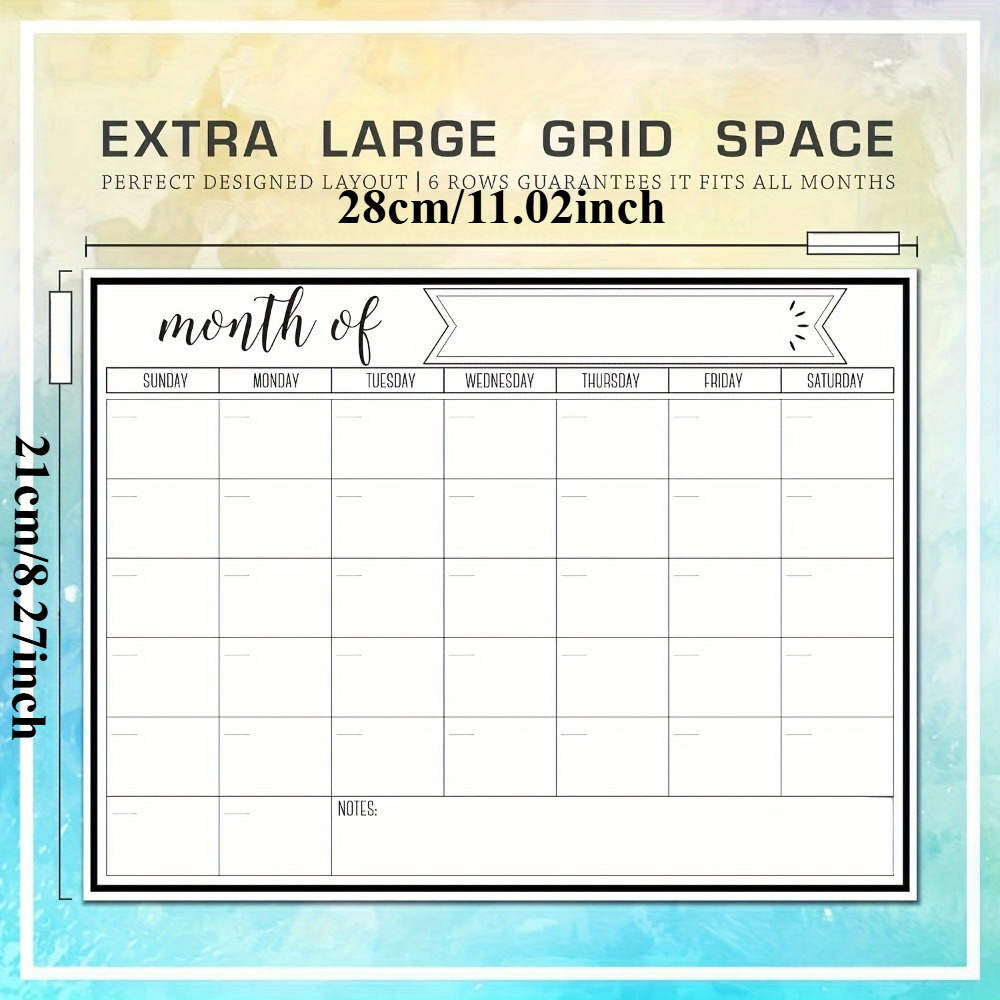 1 unidade de calendário magnét - Magnetic Calendar Board avaliação e preço