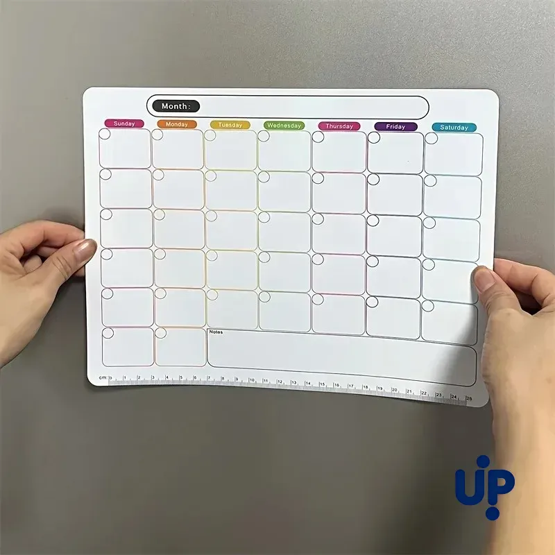 Um ímã de geladeira, planejado - Magnetic Calendar Board avaliação e preço