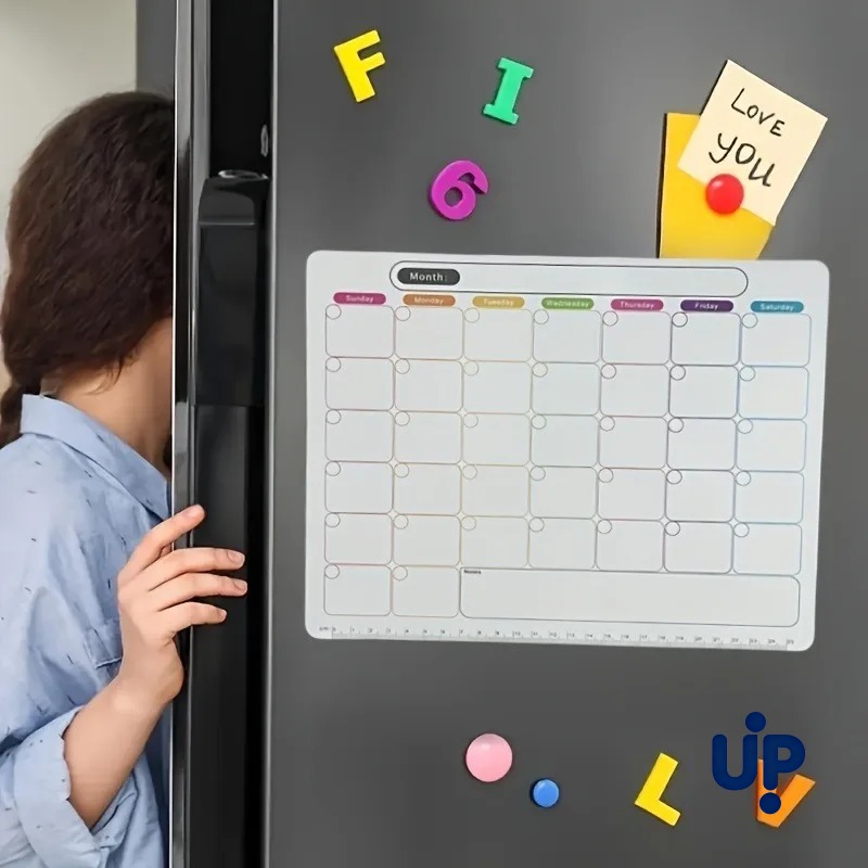 Um ímã de geladeira, planejado - Magnetic Calendar Board avaliação e preço