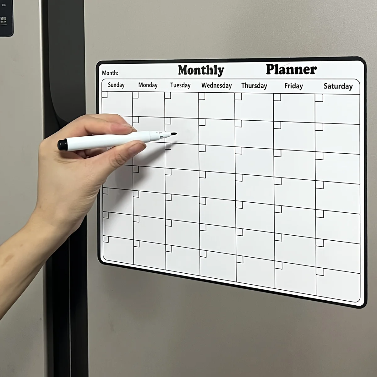 Calendário magnético apagável  - Magnetic Calendar Board avaliação e preço