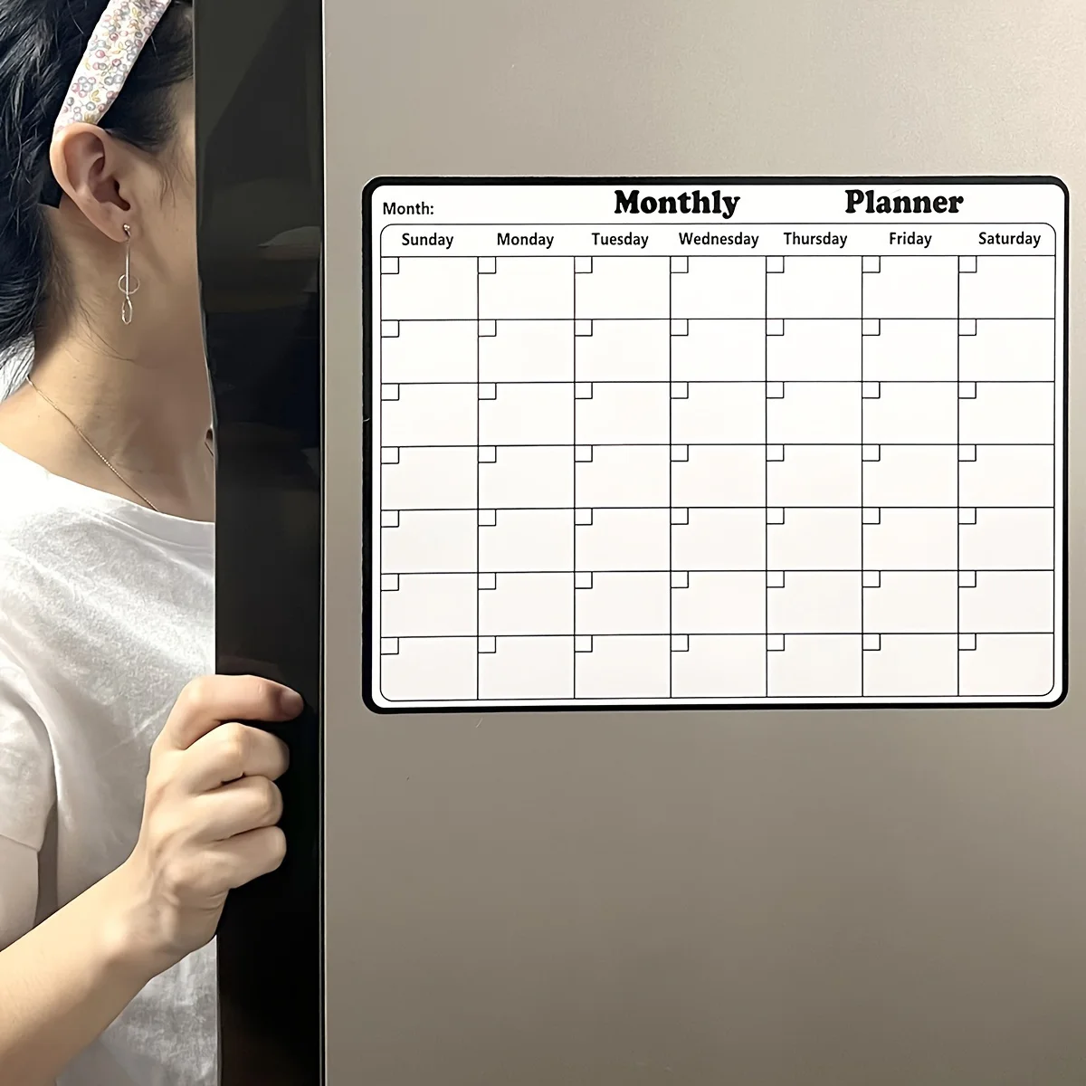 Calendário magnético apagável  - Magnetic Calendar Board avaliação e preço