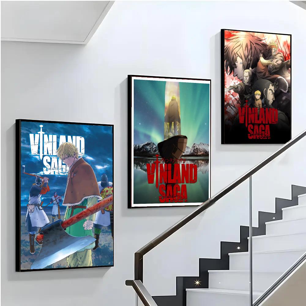 Pôster V-Vinland S-Saga, impre - Home Office Wallpaper avaliação e preço