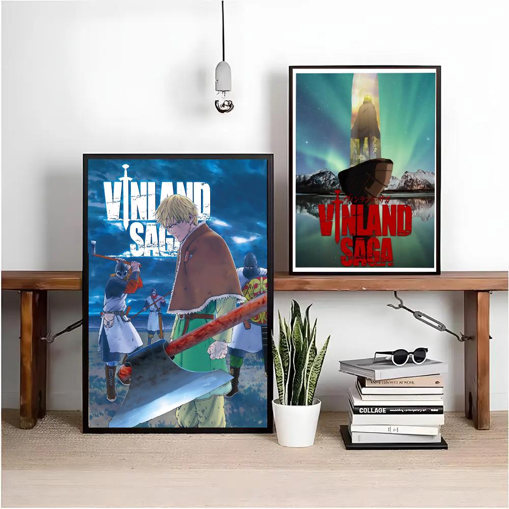 Pôster V-Vinland S-Saga, impre - Home Office Wallpaper avaliação e preço