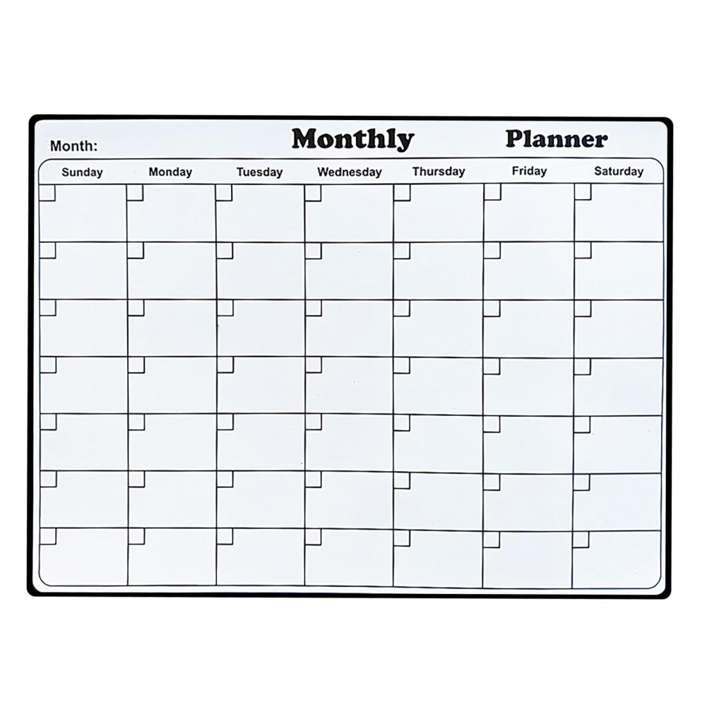 Quadro Magnético Apagável para - Magnetic Calendar Board avaliação e preço