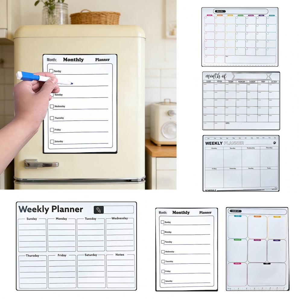 Quadro Magnético Apagável para - Magnetic Calendar Board avaliação e preço