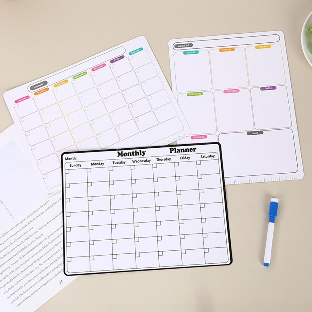 Quadro Magnético Apagável para - Magnetic Calendar Board avaliação e preço