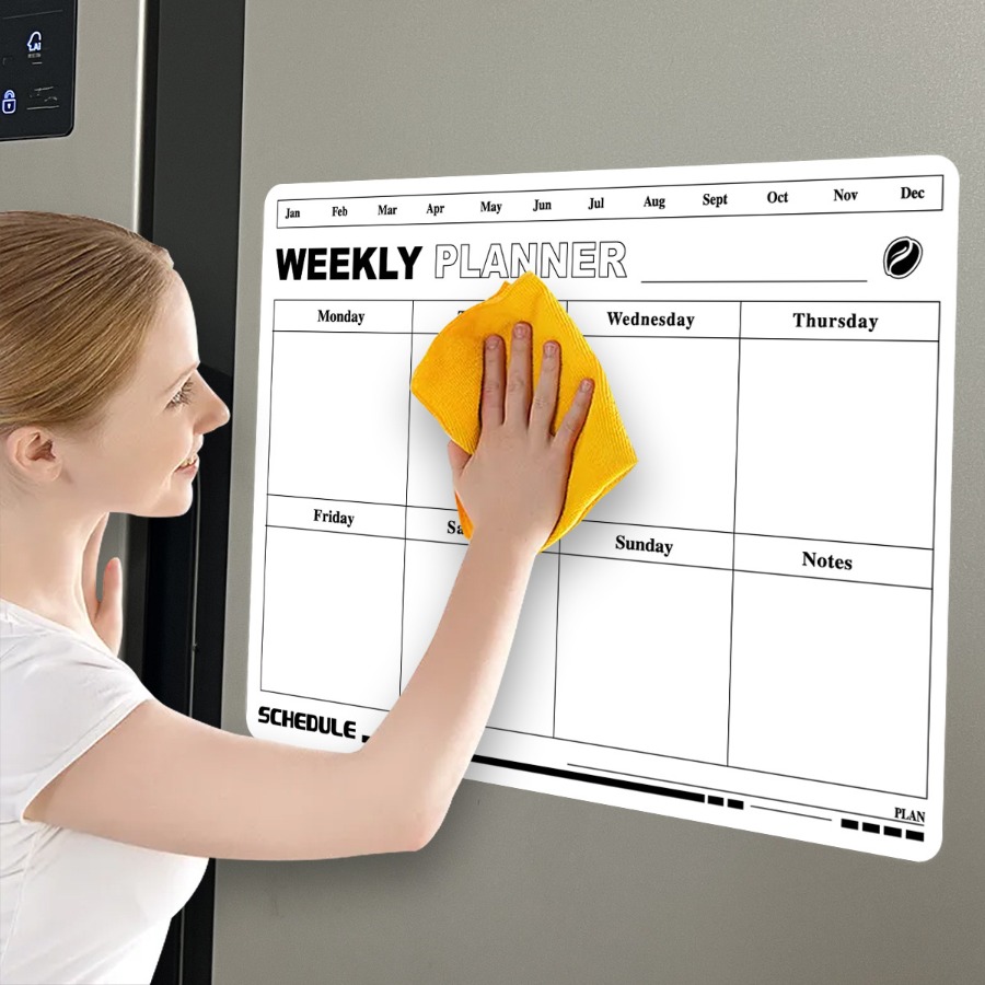 Calendário de programação de p - Magnetic Calendar Board avaliação e preço