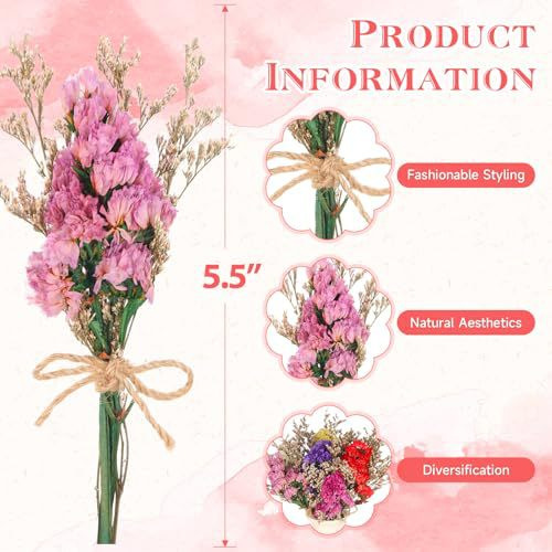 Mini Buquê de Flores Secas Nat - Plant Desk Mini avaliação e preço