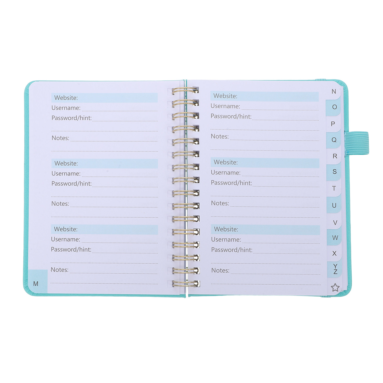 Caderno Organizador de Senhas  - Address Home Office avaliação e preço