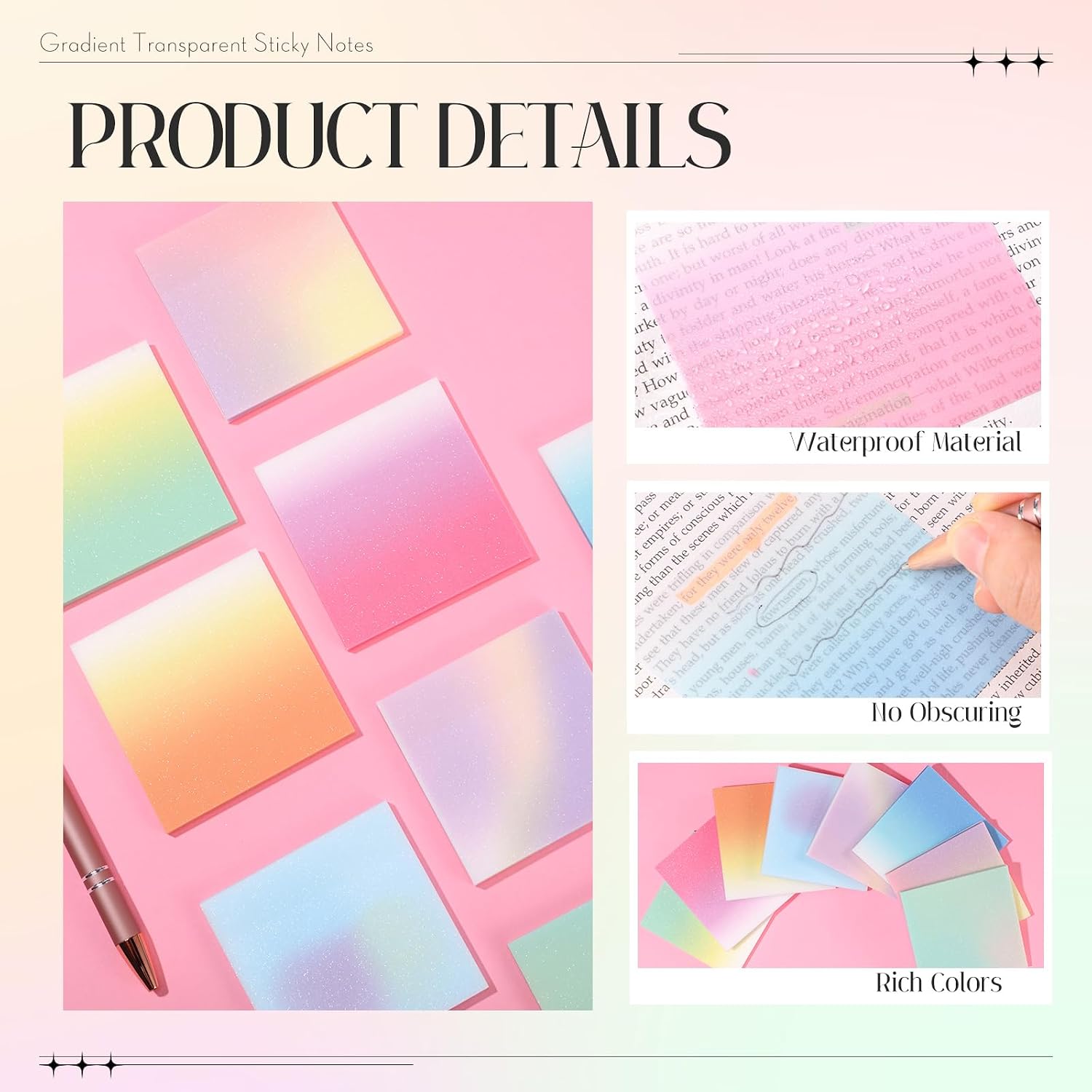 Bloco de Notas Adesivas PET Se - Sticky Note Dispenser avaliação e preço