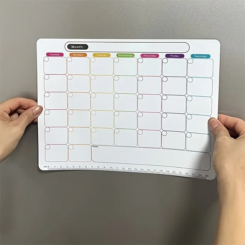 Um ímã de geladeira, planejado - Magnetic Calendar Board avaliação e preço