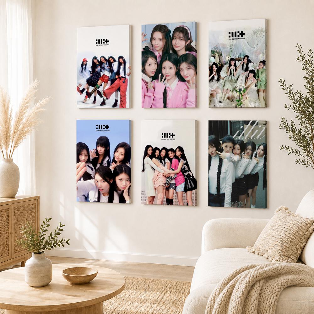 Pôster clássico I-ILLIT, decor - Home Office Wallpaper avaliação e preço