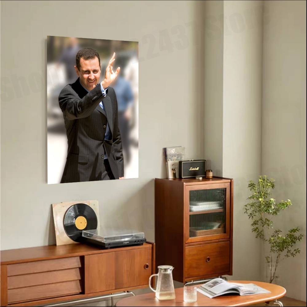 Pôster B-Bashar A-Assad Síria  - Home Office Wallpaper avaliação e preço
